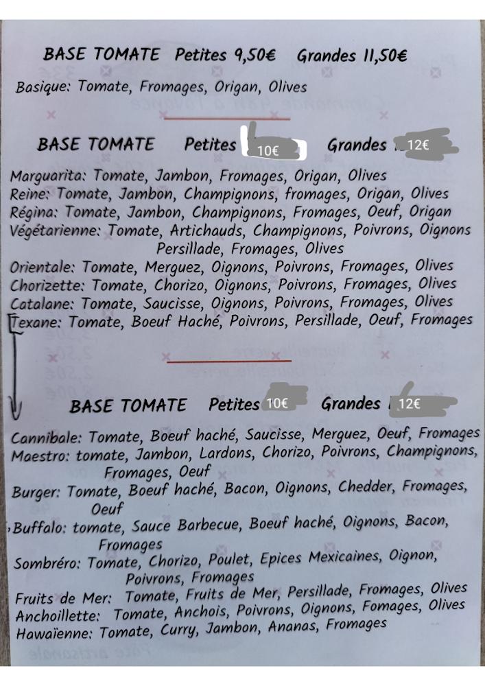 Pizza Dance - Menu Image 2